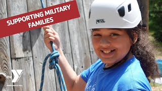 YMCA of Greater Rochester Camp Corral Partnership Providing for Military Families [upl. by Jessalyn]