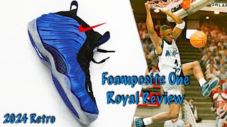 2024 Nike Foamposite One quotRoyalquot Review  These Are SPECIAL [upl. by Sethrida863]