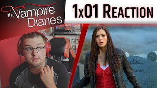 The Vampire Diaries 1x01 quotPilotquot Reaction [upl. by Brannon]