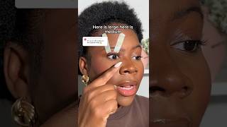 Using tape to apply cluster lashes at home hack eyemakeup español [upl. by Milda]