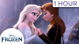 Best of Elsa and Annas Magical Moments  1Hour Compilation  Frozen [upl. by Oiragelo]