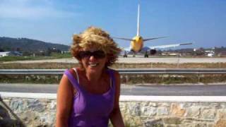 Skiathos Airport 2010 [upl. by Ihcalam12]