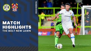 Match Highlights  Forest Green Rovers v Tranmere Rovers  League Two [upl. by Akihsar391]