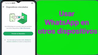 Cómo usar WhatsApp en otro dispositivo nueva actualizaciónll [upl. by Ainwat]