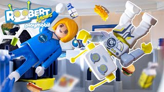 Wie ist das Leben auf einer Raumstation  ROBert erklärt  PLAYMOBIL Kinderfilm [upl. by Ikila]