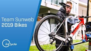 Team Sunwebs 2019 Bikes Analyzed  Bikes in Focus  inCycle [upl. by Aneleasor]