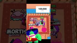 100000 Abos🥳🥳🥳 brawlstars mortis brawlstarsstory [upl. by Adrial623]