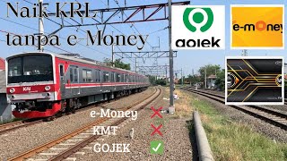 Cara Beli Tiket KRL di App Gojek  GoTransit  Naik Kereta KRL Tanpa eMoney [upl. by Elocn]