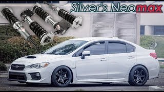 Installing Silvers Neomax Coilovers  2018 WRX [upl. by Ruhtracam]