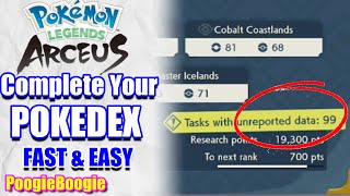 Pokémon Legends Arceus  SECRETS  How to Complete Pokedex  Unknown  How to Win [upl. by Keynes]