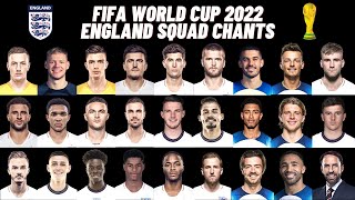 WORLD CUP 2022  ENGLAND CHANTS [upl. by Gnurt]