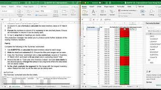 AQ2022 AAT Level 3 Spreadsheets MATST Ch 2 Spreadsheet Case Study Bumper Beds Ltd data [upl. by Teiluj]