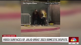 Video surfaces of Julio Urías 2023 domestic dispute [upl. by Vaenfila]