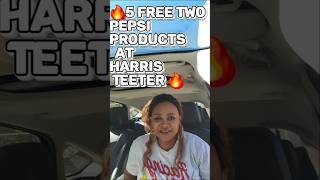 5 FREE PEPSI PRODUTS 2LITERS AT HARRIS TEETER 🛒🛍 10231029 [upl. by Decca]