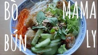 Bò Bún au Boeuf aux oignons  vraie recette vietnamienne facile et rapide [upl. by Ilujna212]