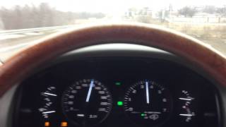 LEXUS LX470 acceleration top speed 0180 [upl. by Lamdin]