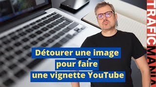 Commet détourer une image avec Photoshop Elements pour faire une vignette YouTube [upl. by Ajet]