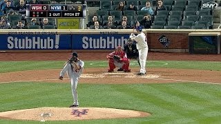 Bartolo Colon has a HEARTY laugh after breaking his bat [upl. by Anelrats]