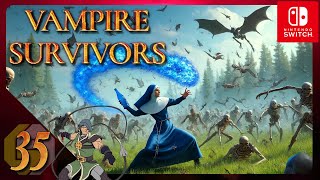 Vampire Survivors Lets Play ★ 35 ★ Clerici im verrückten Wald ★ Switch ★ Deutsch [upl. by Herzig937]