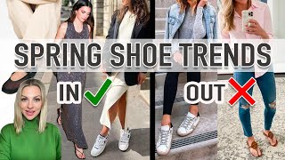 SPRING 2024 SHOE TRENDS Whats IN and Whats OUT [upl. by Ohce]