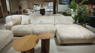 Primavera Furniture  Hoeksalon Massa  Beige [upl. by Elacim]