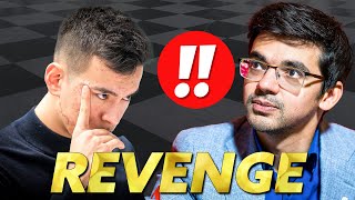 REVENGE in style  Nodirbek Abdusattorov vs Anish Giri  Tata Steel Masters 2024 [upl. by Llarret]