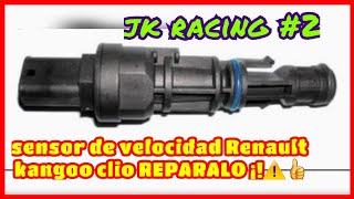 SENSOR DE VELOCIDAD RENAULT KANGOO CLIO como repararlo👀🇦🇷 [upl. by Eniretac346]