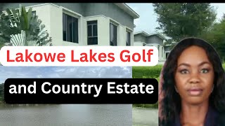 Lakowe Lakes Golf and Country Estate Land for sale in Ibeju Lekki [upl. by Bussey]