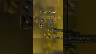 OSRS 3 Tick Sand Stone Example 5khr [upl. by Eugatnom]