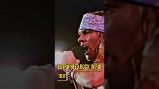 Estranged live Rock in Rio 1991 gunsnroses axlrose slash rock live [upl. by Willi]