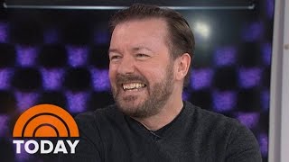 Ricky Gervais I’m A Workaholic Between The Hours Of 10 And 4  TODAY [upl. by Som]