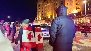 🔴LIVE Ottawa  RAW Footage Freedom Convoy 2022 Day 8  Parliament Hill  Friday February 4 pt 2 [upl. by Thomasa]