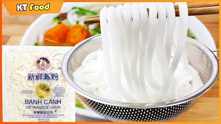 Mẹo Luộc Bánh Canh Ra Từng Sợi Dài Dai Ngon Không Bị Đứt Khúc How to cook Vietnamese Udon  KT Food [upl. by Johnny]