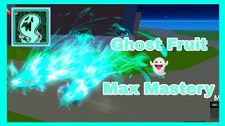 Ghost Fruit 600 Mastery Showcase  Blox Fruits [upl. by Norford817]