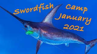 SWORDFISH CAMP January 2021 aboard 37 Freeman Boatworks [upl. by Alburg860]