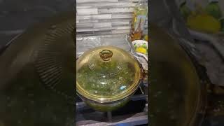 Fig Leaves Tea making in Glass vessel [upl. by Yeznil474]