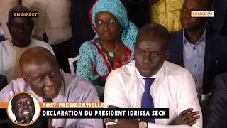 Urgent  idrissa seck fait déclaration après les résultats [upl. by Adnam]