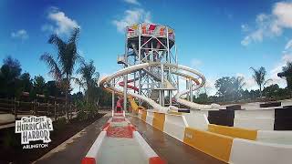 Banzai Pipeline Water Slides  Six Flags Hurricane Harbor Arlington [upl. by Fretwell]