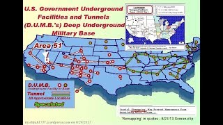 THIS WILL SHOCK YOU A LIST OF UNDERGROUND BASES IN THE USA [upl. by Burrill]