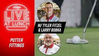 Importance of Golf PUTTER FITTING at PUTTER GRIP  LIVE at LUNCH [upl. by Wobniar]