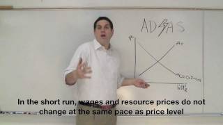 Aggregate Demand and Supply and LRAS Macroeconomics [upl. by Nahgam923]