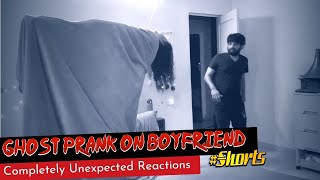 GHOST PRANK ON BOYFRIEND  GONE AMAZINGLY FUNNY Shorts [upl. by Amaras]