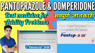 Pantop DSR  Pantoprazole and Domperidone capsules  Pantocid dsr capsule uses Pantop dsr capsule [upl. by Nosnor]