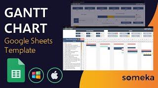 Gantt Chart Excel Template  Automatic WBS Gantt Chart Maker [upl. by Bonacci460]