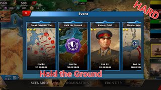 Hold the ground hard part 1 world conqueror 4 [upl. by Attikram951]