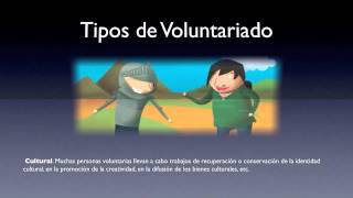 Tipos de Voluntariado [upl. by Zebada]