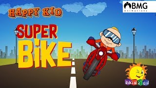 Happy Kid  Super Bike  Episode 84  Kochu TV  Malayalam [upl. by Maon229]