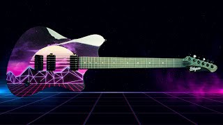 Epic Synthwave Backing Track In E minor [upl. by Corabel]