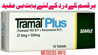 Tramal Plus tablet uses  Tramadol Paracetamol tablet uses benefits side effects dosage in urdu [upl. by Silvia]