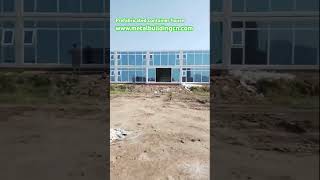 Prefabricated house for site camp office with furniture and power systemquick installation [upl. by Tongue988]